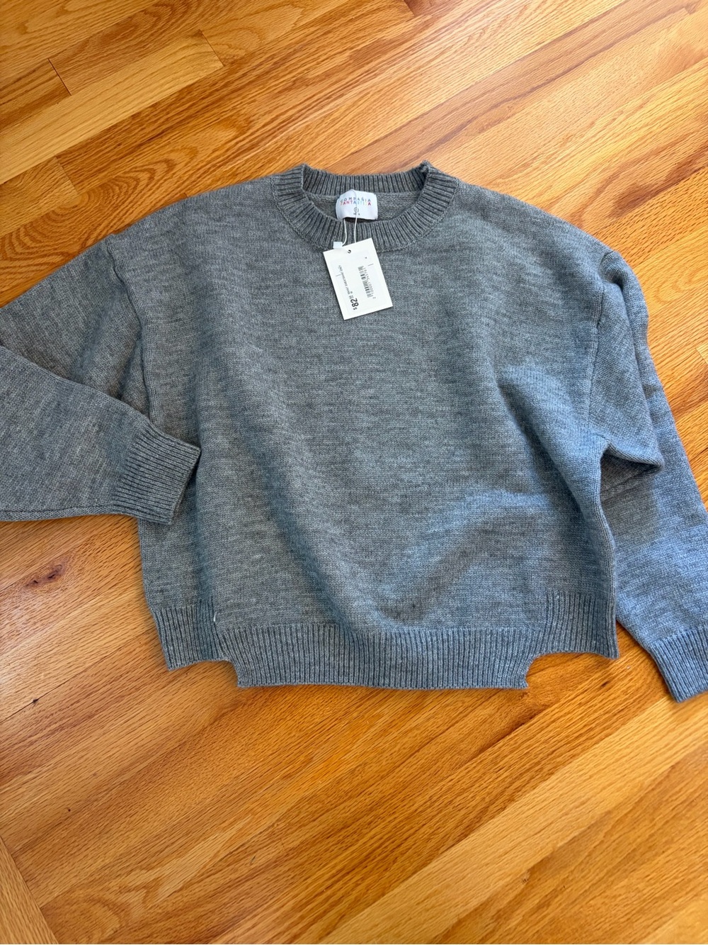 Everyday Crewneck Sweater โ Heather Gray